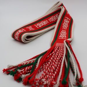 Vintage Navajo Ceremonial Sash Belt, Native Americ